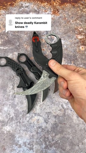 Four insane tactical karambit styles 🔥