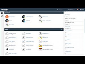 How to create email account in cPanel