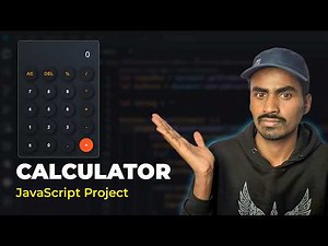 Build Your First Calculator App | HTML CSS JavaScript Project | JavaScript Project for Beginners