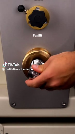 How to Make Fusilli with a Pasta Extruder