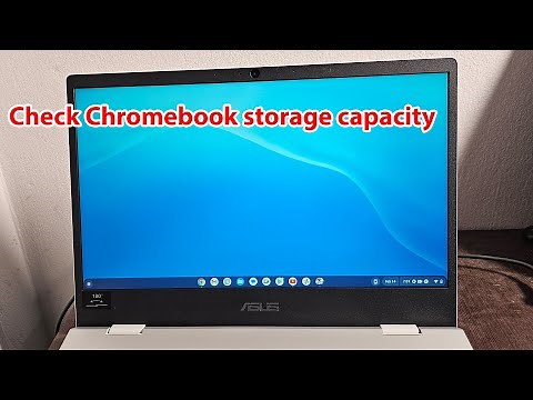 How to check chromebook storage capacity