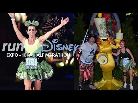 Running 19.3 Miles through Disney World | runDisney Wine and Dine Compilation 2024
