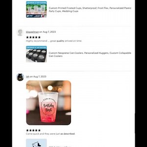 Custom Printed Styrofoam Cups, Foam Cups, Personalized Party Cups, Design Your Own Cups - Etsy