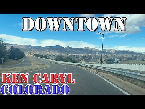 Ken Caryl - Colorado - 4K Downtown Drive