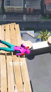 32K views · 315 reactions | GTA 5 Rainbow Red Vs Yellow & Pink Spiderman Jumping Into Pool (Euphoria Physics/Ragdolls) #1 | Target GAMER YT | Facebook