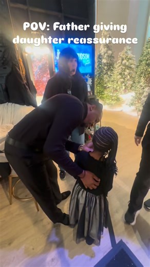 Jhovan Galberth on Instagram: "Wanted to share this moment with you guys 🤍 @itstatumtakesover getting ready to take the stage on The Jennifer Hudson Show. Fast pace, big lights, big moment—but in the middle of it all, we lock in. One look, one kiss, one reminder: it’s your time to take over. presence is all she needs.#fatherdaughter #dadsdoittoo #parentingstyle #confidence #pov"