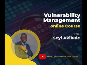 Vulnerability Management Course
