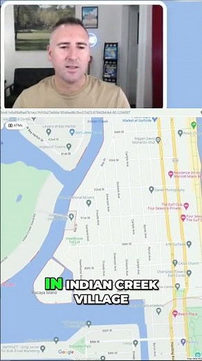 Inside Indian Creek: Miami's Most Expensive Island #shorts