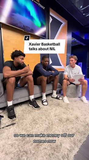 Xavier basketball team highlights what NIL means to them! Players: Jerome Hunter, Abou Ousmane, Reid Ducharme, & Dailyn Swain #xavierbasketball #jeromehunter #nil #highlights #musketeergear