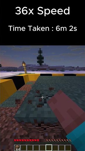 Mining a chunk by hand DAY 2- #shorts #minecraft