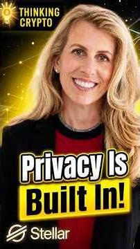 STELLAR XLM CEO REVEALS SECRET Privacy Layer for Banks! 🤯 | Denelle Dixon