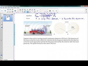 SPH3U 9.5 The Doppler effect