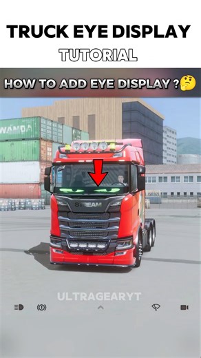 truck eye led screen adding tutorial truckers of Europe 3 👀📈