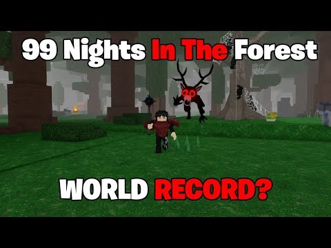 99 Nights In The Forest SPEEDRUN (WORLD RECORD?!)