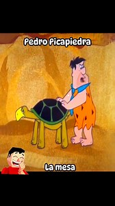 Pedro Picapiedra. La mesa 🤭😁😂 | Nancy Romero En Piedradura