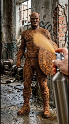 Human iron rust repair