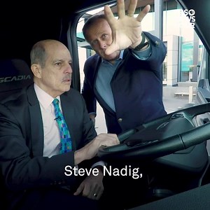 32K views · 104 reactions | WATCH: When might you or I pull up alongside a driverless truck? Paul Solman asks Daimler Trucks North America's head engineer for mechatronics. #futureofwork | PBS NewsHour | Facebook