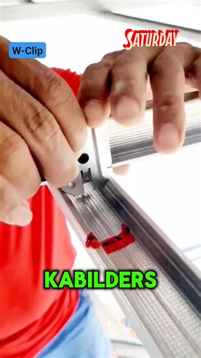 Installation of w-clip on the double furring & carrying channel for easy connection. This is how we do it. #concreteformedblocks #fbreelsfypシ゚viralシ #fbreels #viralreelschallenge #reelsfb #houseandlotforsaleph #constructionsupplies #construction #contractor #buildingmaterials | Concrete Formed Blocks
