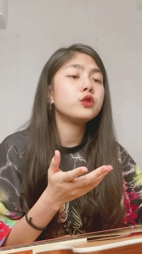 Playing Guitar to Once Upon a Dream Melody