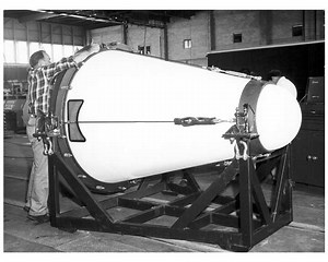 Eisenhower's Meeting with a Missile Nose Cone