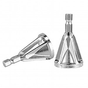 GETLITOOL Deburring External Chamfer Tool for Drill Bit, Burr Removal Bit Quickly Repairs Damaged Metal External Chamfer Deburring Tool for Drill Bit Bolts