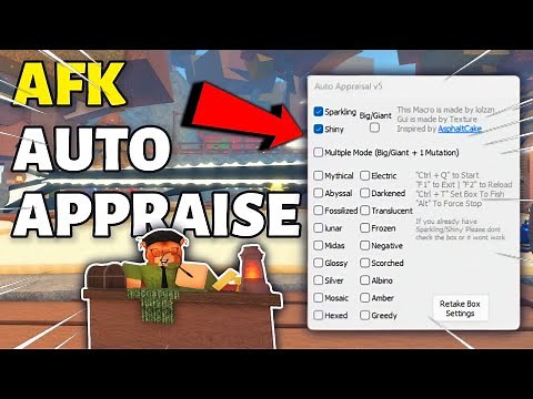 How to AFK Auto Appraise in Fisch!