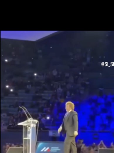 Milei tenía vacio el estadio en España😂😂😂 Nadie quiere escuchar sobre racismo, ajustazo y guerra🤬🤬🤬 FUERA MILEI‼️