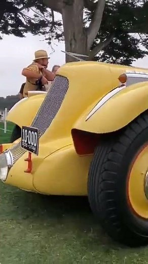 1935 Duesenberg SJ "Mormon Meteor" | The Bad Blonde Car History #shorts
