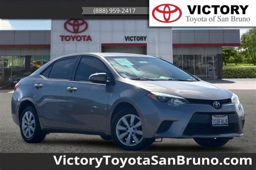 Pre-Owned 2014 Toyota Corolla LE FWD 4D Sedan