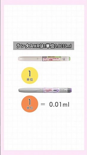【知らんとやばい！空打ち3単位】 #医療#消化器#外科#看護#看護師#看護師2年目#新人看護師 #看護師勉強垢#ランタス #ランタスXR