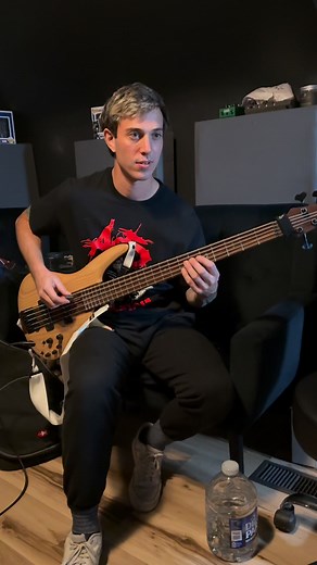 Charles from Pale Hell absolutely killing it on bass. #studio #recording #soundauthentic | Sound Authentic Productions