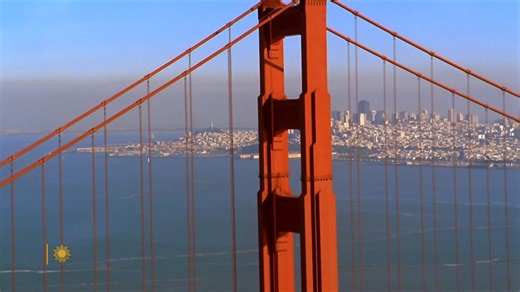 25K views · 811 reactions | Built during the Great Depression, California’s Golden Gate Bridge is a lofty symbol of freedom, possibility and hope, constructed by workers who toiled at terrifying heights. | CBS Sunday Morning | Facebook