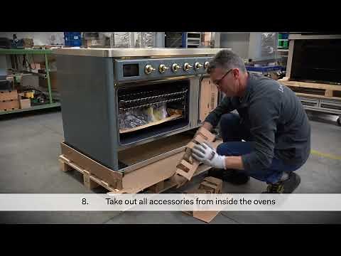 How to Unbox and Install ILVE Majestic II Range