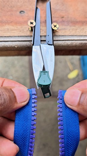 Genius Hack! Install a Zipper Pull in Seconds Using Small Scissors