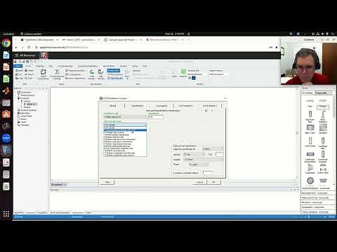 Basic Continuous Column Distillation with CHEMCAD