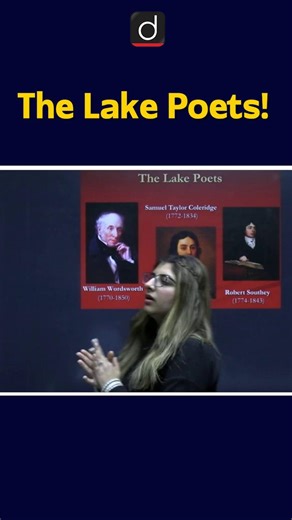 Drishti Teaching Exams on Instagram: "The Lake Poets | Wordsworth, Coleridge & Southey #NTA #UGCNET #ExamStrategy #NET #YTShorts #DrishtiTeachingExams"