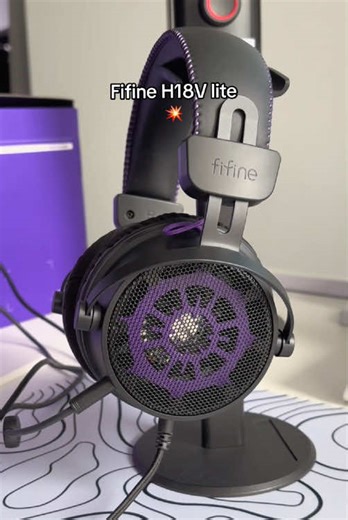 Meet the new Fifine H18V Lite💥 USB/3.5mm compatibility #fy #fifine #fifineh18vlite #fifineopenback #headset