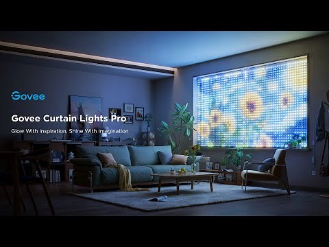Govee Curtain Lights Pro - Glow with Inspiration, Shine with Imagination