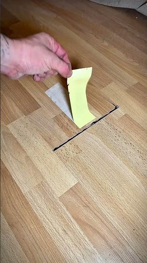 How to fix laminate flooring gaps #diy #lifehacks #tips #asmr