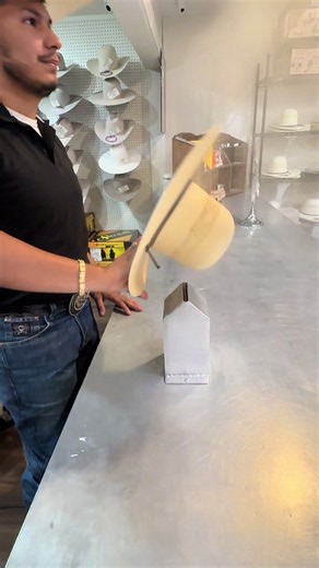 How to Shape a Resistol 7X Cowboy Hat | Resistol 7X Hat Shaping