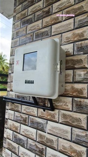 electric metre safety first#shorts #meterinstallation #meterbox #diy