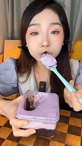 Glutinous and Purple Taro Paste | Satisfying Asmr Videos | Jiao Asmr | Jiao Asmr