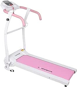 Confidence Fitness TP-1 Electric Treadmill Folding Motorised Running Machine Pink