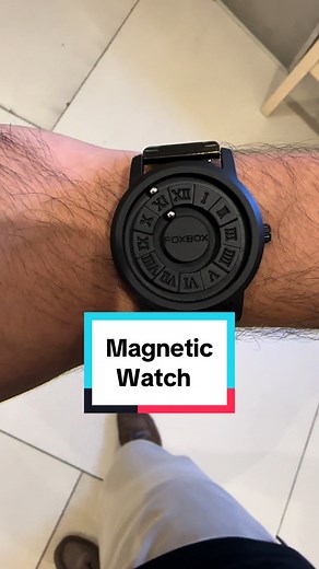 FOXBOX Magnetic Pull Watch #MenWatch #wristwatch #uniquewatch