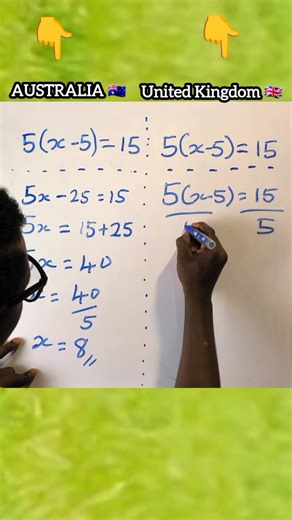 Australia vs United Kingdom: Creative Math Solutions