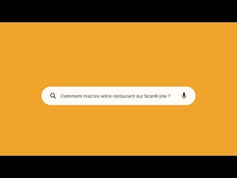 Comment inscrire votre restaurant sur ScanR – Guide étape par étape