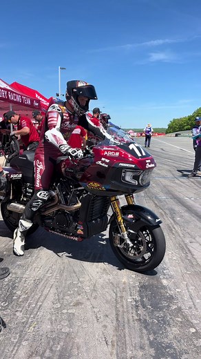 A closer look at the special edition 125th Anniversary factory racing livery from Road America. Watch the factory Indian Motorcycle racing team and the Indian Challenger powered by the PowerPlus 112 continue their dominant, undefeated 2026 season this weekend with @MotoAmerica Live . @JPCyclesOfficial @Motul USA @VANCEandHINES #indianmotorcycle