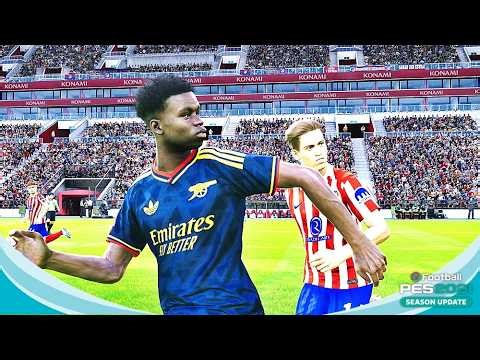 Atlético Madrid vs Arsenal PES2021 | Champions League 2026 | PS5 | 4K UHD