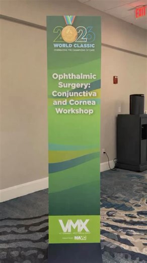 Dr. Sydney Pokard | Veterinarian 🐾 on Instagram: "Come along to my corneal and conjunctival procedures workshop at VMX! #VMX #VMX2026 #NAVCPARTNER"