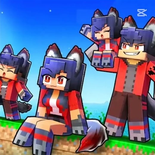 APHMAU ultima family!!!!#minecraft #edit #aphmau 💜💜💜💜💜💜💜💜💜🐺🐺🐺